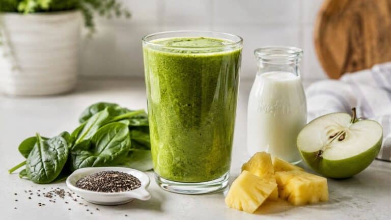 yeşil smoothie tarifi